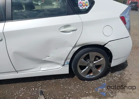 2013 Toyota Prius Three Se из США, поврежденный, VIN JTDKN3DU2D5607762